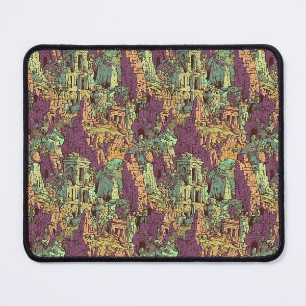 Item preview, Pattern Crumbling Ancient Ruins Cartoon Style designed and sold by Arncil.