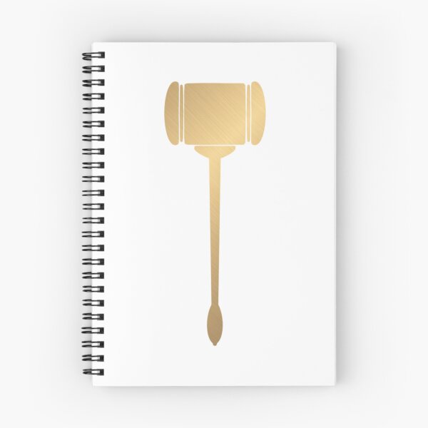 Aperçu de l'œuvre Or clair Law Office Decor-Gavel Art créée et vendue par MagicMe-JD.