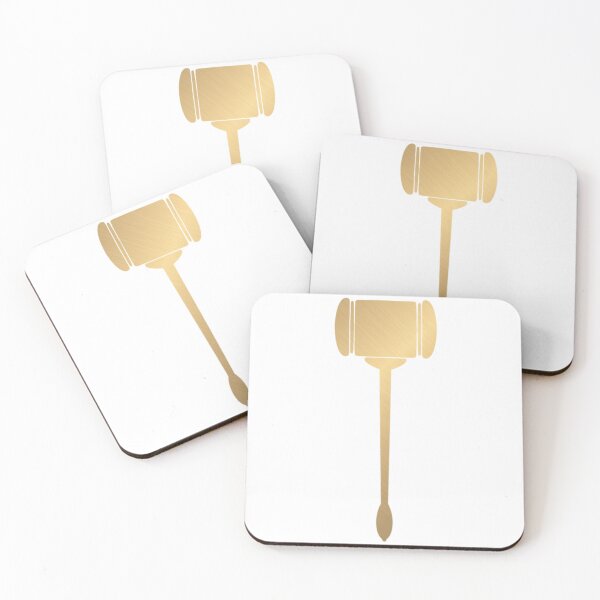 Item preview, Light Gold Law Office Decor-Gavel Art designed and sold by MagicMe-JD.