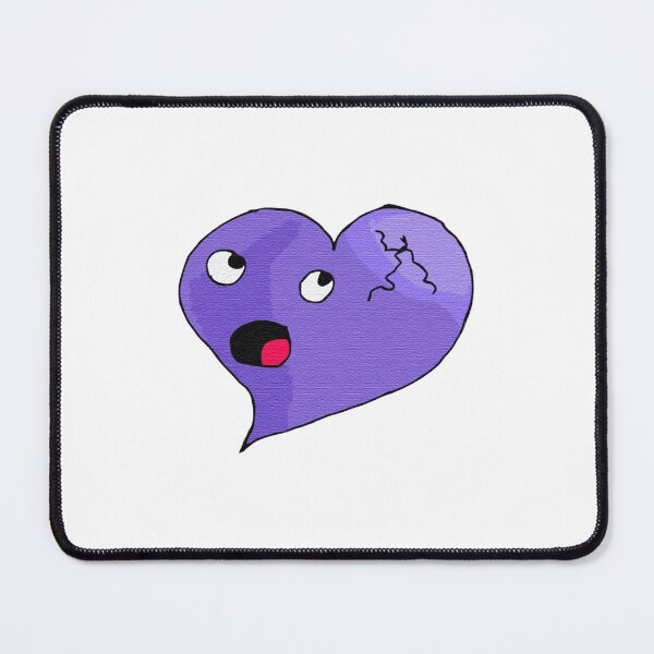 Item preview, Broken purple heart  designed and sold by Coffeemerc117.