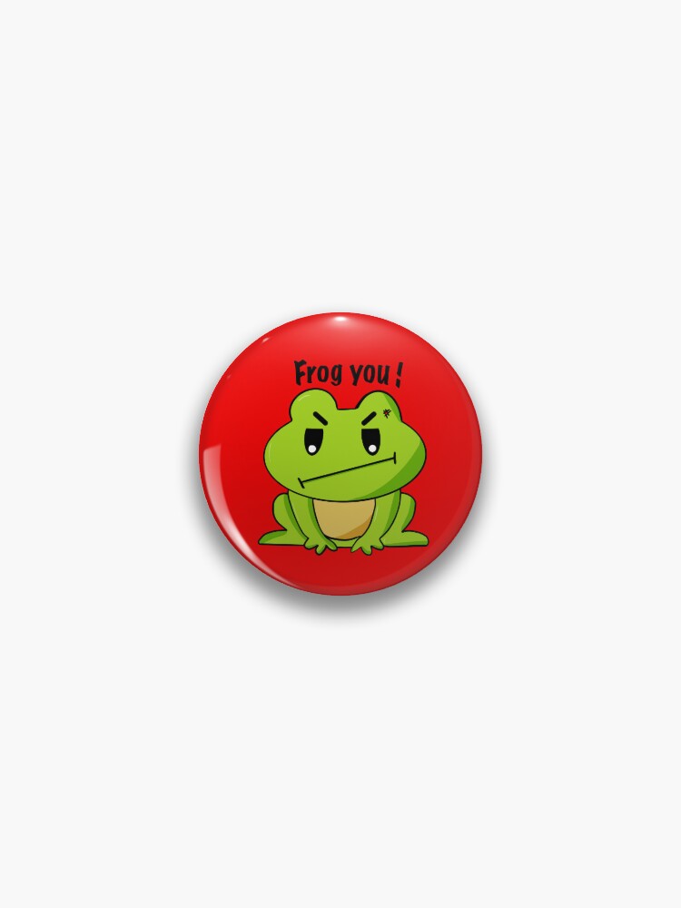 Mad Comics Frog Pin