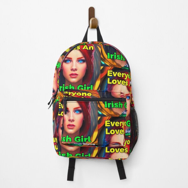 Item preview, Irish Saying - Everyone Loves An Irish Girl designed and sold by IrishProverbs.