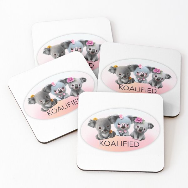 Item preview, Koalified cute baby koalas designed and sold by EdeniaArtStudio.