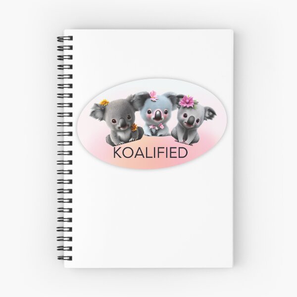 Item preview, Koalified cute baby koalas designed and sold by EdeniaArtStudio.