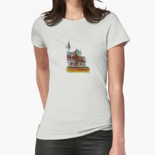Race of A Lifetime (open sky series) Fitted T-Shirt