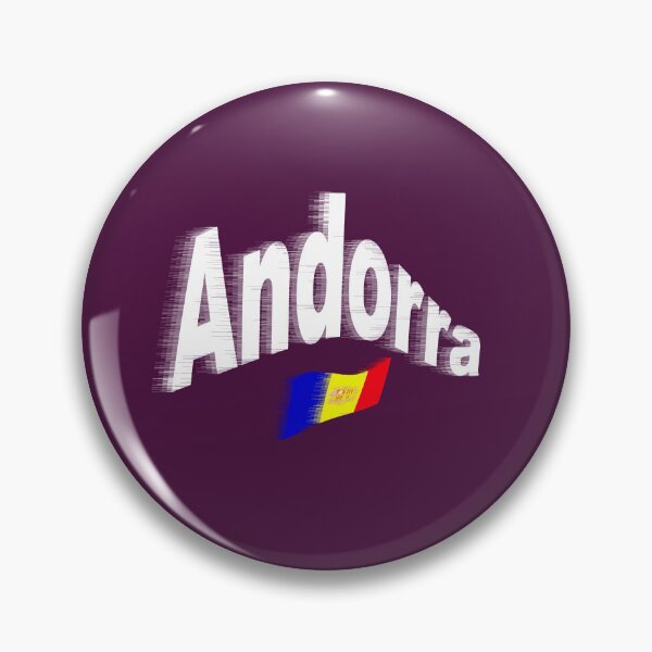 Item preview, Principality of Andorra abstract design designed and sold by lobodelnoir.