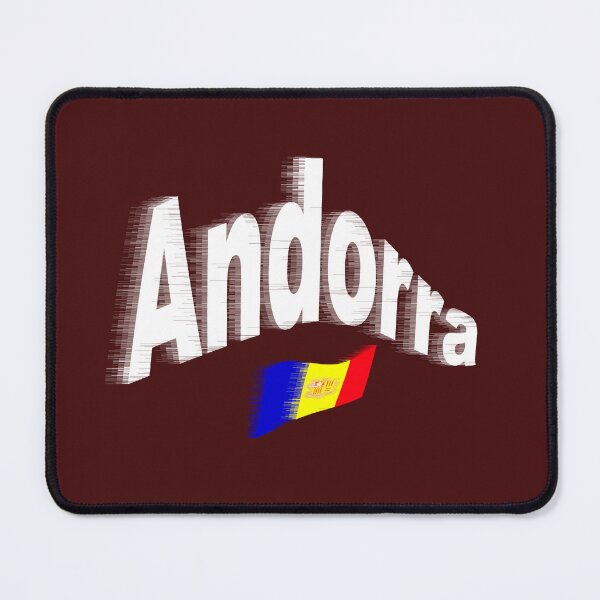 Item preview, Principality of Andorra abstract design designed and sold by lobodelnoir.