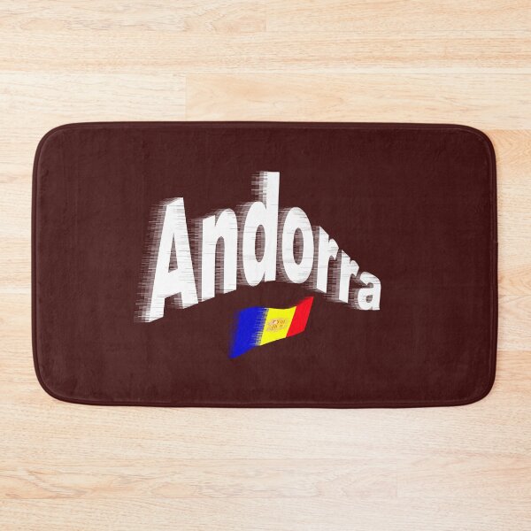 Item preview, Principality of Andorra abstract design designed and sold by lobodelnoir.