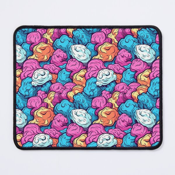 Item preview, Pattern Melted Fluffy Marshmallows Cartoon Style designed and sold by Arncil.