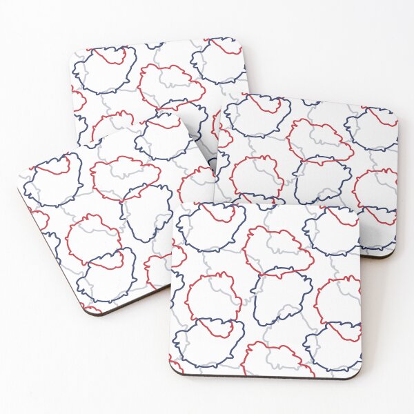 Item preview, Bulldogs Pattern, White Background designed and sold by brittlouise.