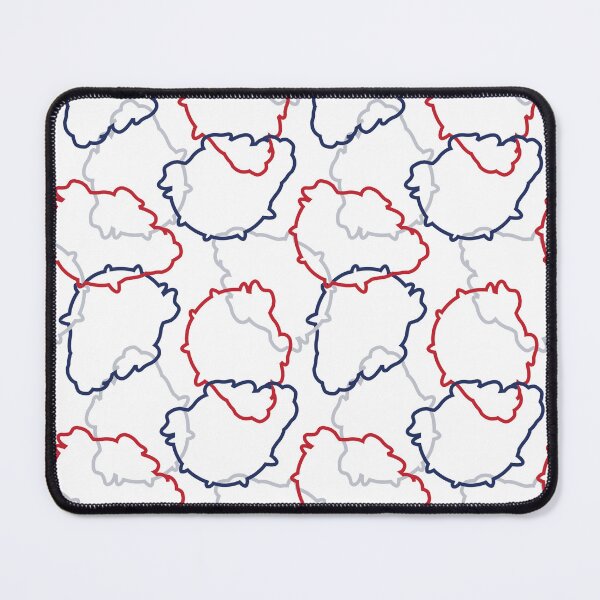 Item preview, Bulldogs Pattern, White Background designed and sold by brittlouise.