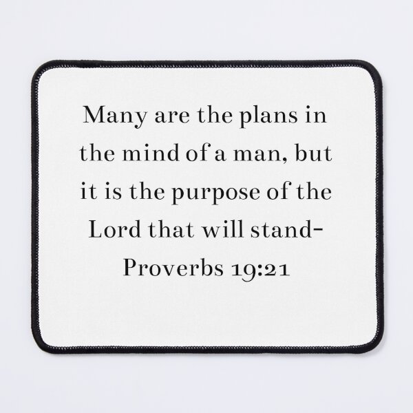 Item preview, Trusting in God's Sovereignty: Proverbs 19:21 designed and sold by atlas62.