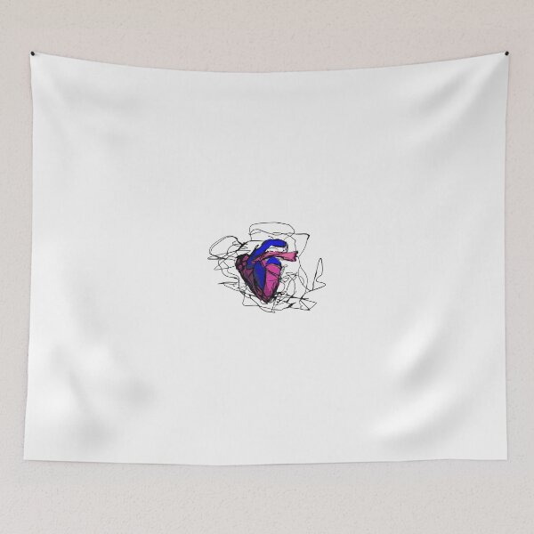Item preview, Textured sketch heart  designed and sold by Coffeemerc117.
