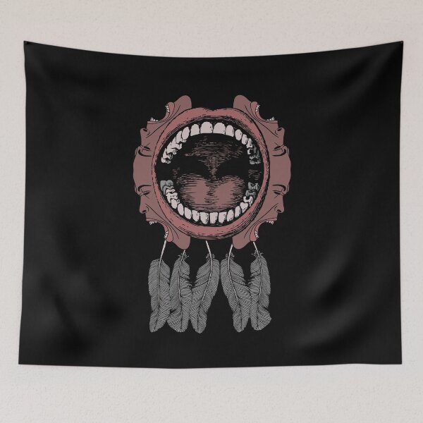 Item preview, Scream Catcher, a dream catcher for nightmares designed and sold by DaveDanchuk.