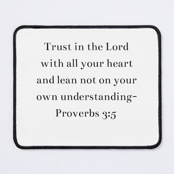 Item preview, Wholehearted Trust in the Lord: Proverbs 3:5 designed and sold by atlas62.