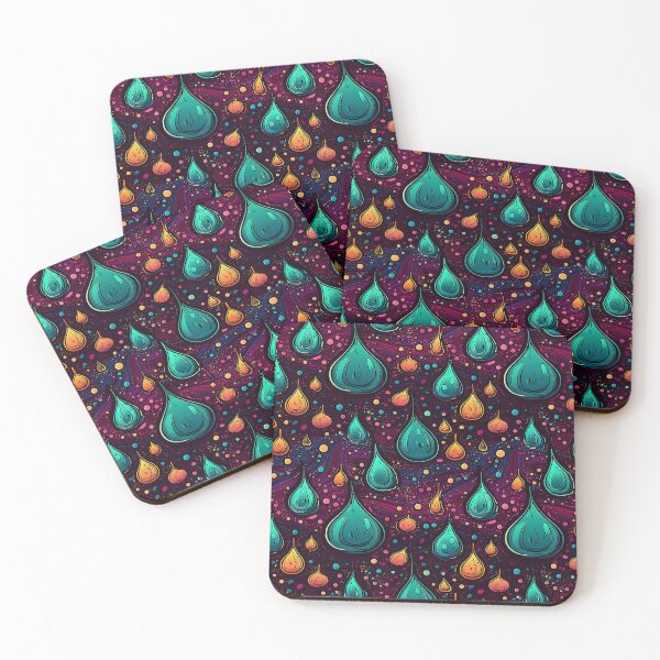 Item preview, Pattern Colorful Dew Drops Cartoon Style designed and sold by Arncil.