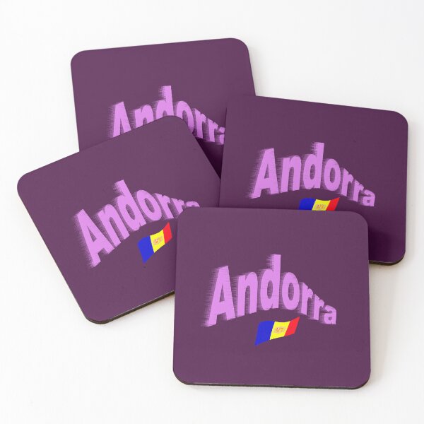 Item preview, Principality of Andorra abstract design designed and sold by lobodelnoir.