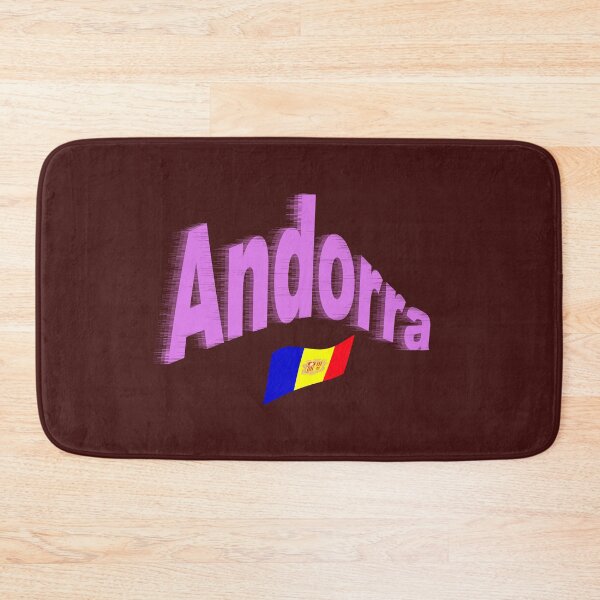 Item preview, Principality of Andorra abstract design designed and sold by lobodelnoir.