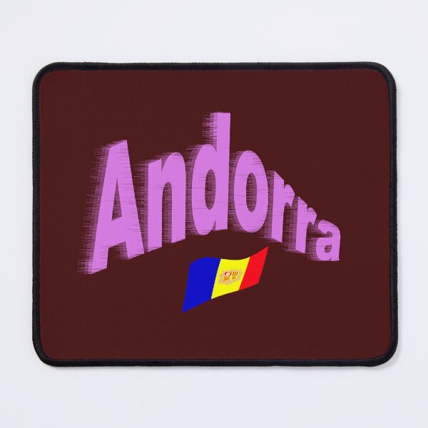 Item preview, Principality of Andorra abstract design designed and sold by lobodelnoir.