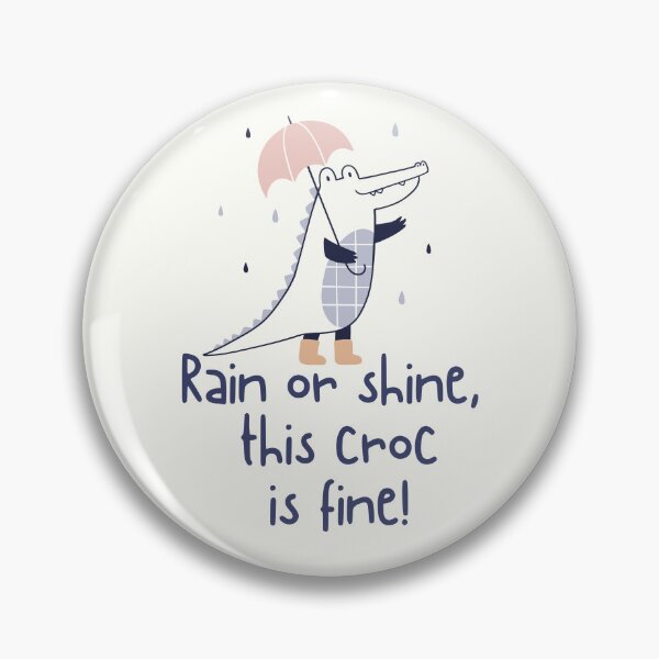 Item preview, Cute Crocodile Holding An Umbrella designed and sold by TrippyHistory.