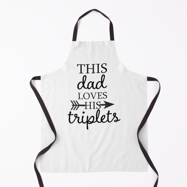 Item preview, this dad loves his triplets gift for dad with three kids, gifts for dad with 3 kids, triplet father gift fathers day gifts for triplet dads birthday designed and sold by Karisdesignss.