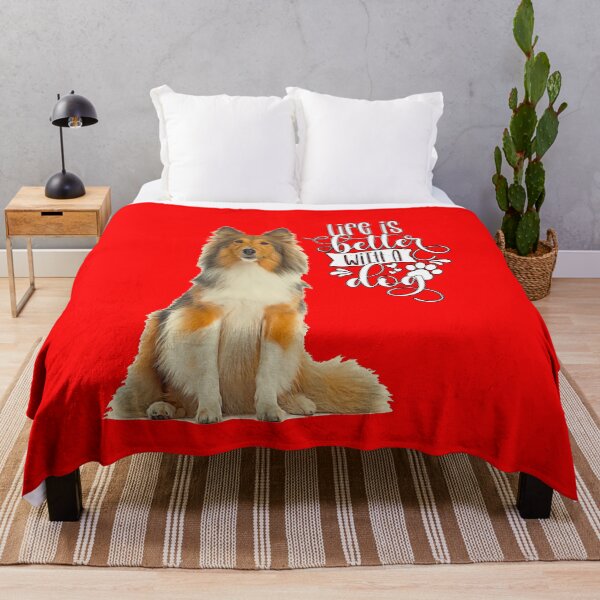 Item preview, Sheltie Collie Dog Lovers Life Is Better With A Dog  designed and sold by fantasticdesign.