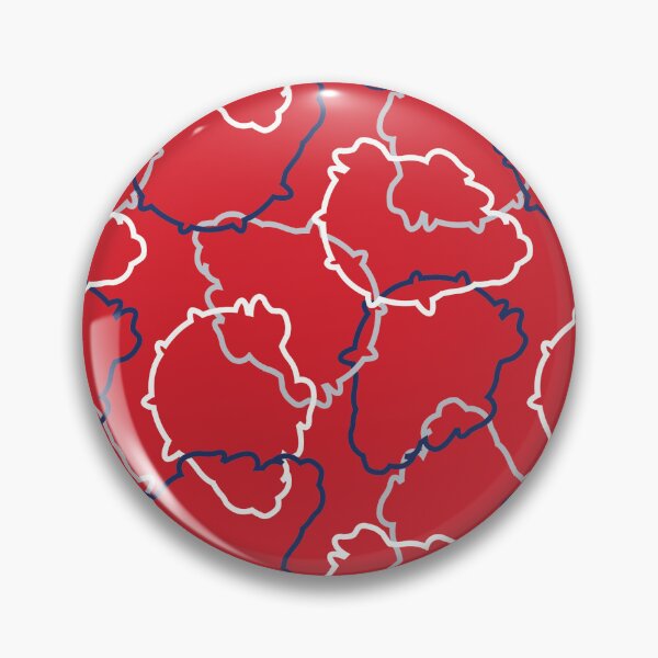 Item preview, Bulldogs Pattern, Red Background designed and sold by brittlouise.