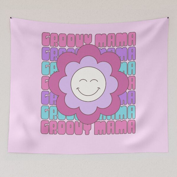 Item preview, Groovy Mama Happy Flower 70's Hippie designed and sold by OliviaGbyKyro.