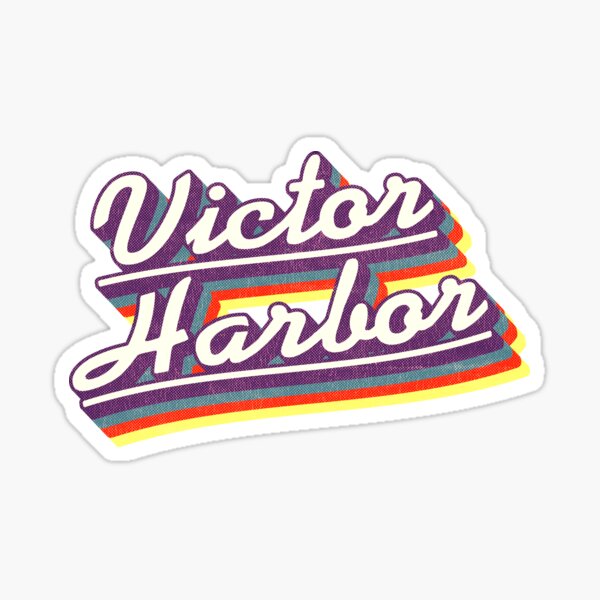 Item preview, Victor Harbor, SA | Retro Rainbow designed and sold by retroready.
