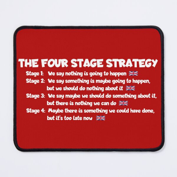Item preview, The Four Stage Theory British Humor designed and sold by spiffykings.