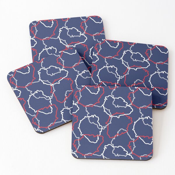 Item preview, Bulldogs Pattern, Navy Background designed and sold by brittlouise.