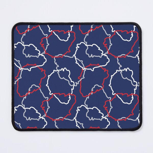 Item preview, Bulldogs Pattern, Navy Background designed and sold by brittlouise.