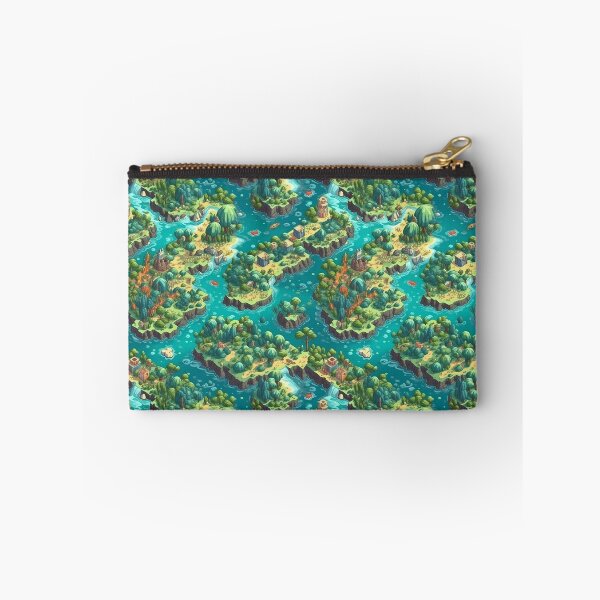 Item preview, Tropical isometric archipelago tiling pattern designed and sold by paulstamp.
