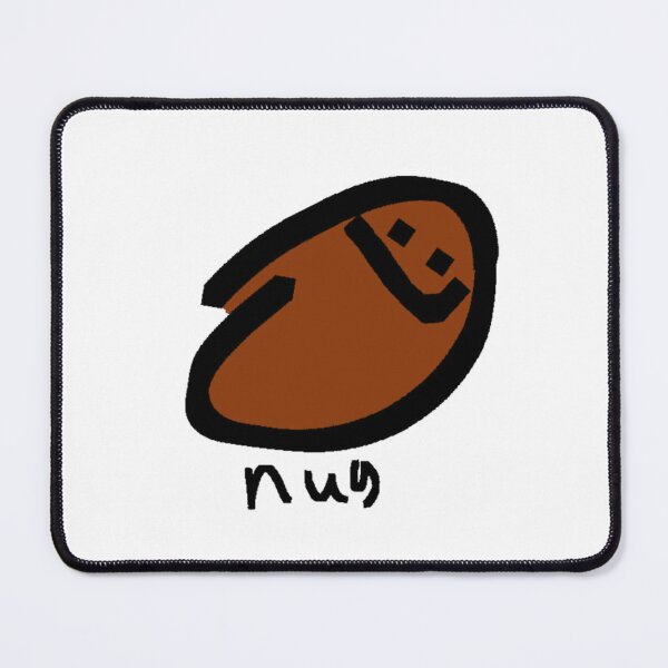 Item preview, chicken nugget that is very happy designed and sold by lil-sticker-man.