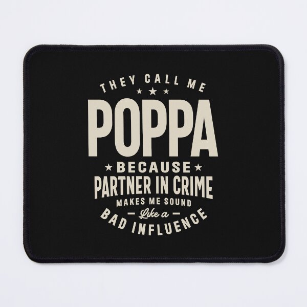 Item preview, Poppa - Partner in Crime - Fathers Day designed and sold by cidolopez.