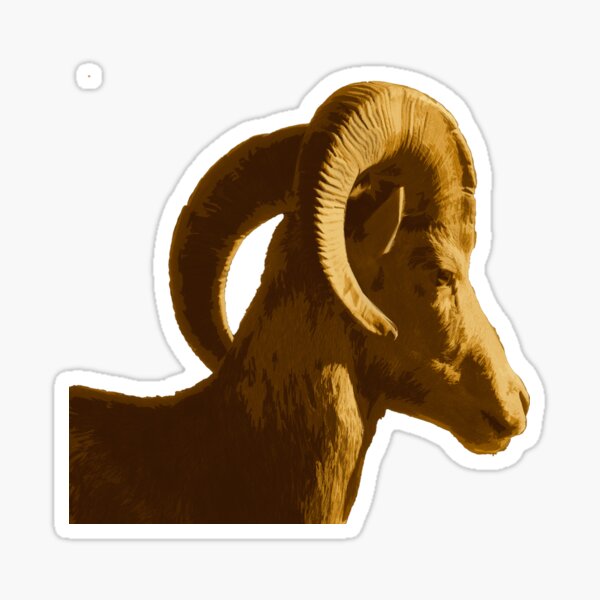 Item preview, Gold Ram Aries designed and sold by JOHNACCO.