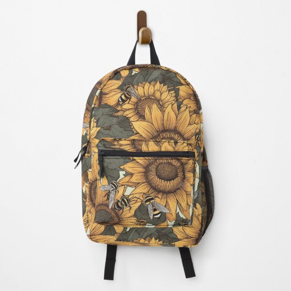 Item preview, Bee on a sunflower sketch designed and sold by Pixel  Playground.