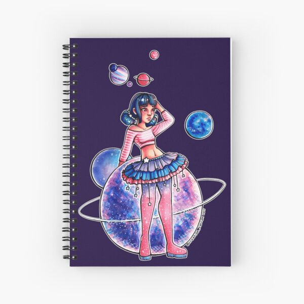 Space Girl Spiral Notebook