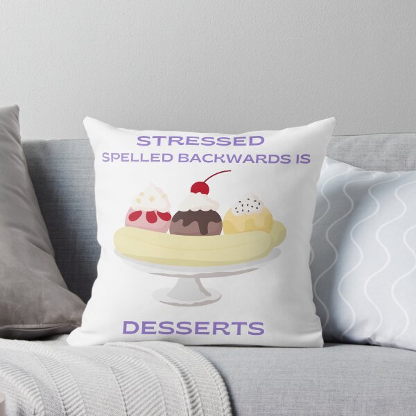Item preview, Stressed Spelled Backwards is Desserts; ICE CREAM ! designed and sold by evaninla.