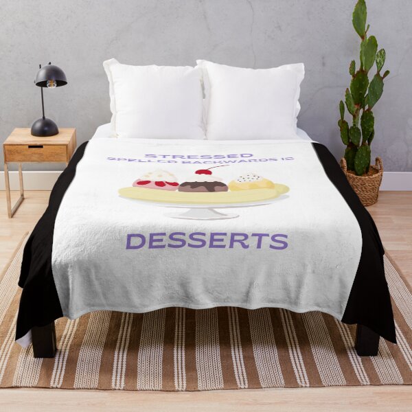 Item preview, Stressed Spelled Backwards is Desserts; ICE CREAM ! designed and sold by evaninla.