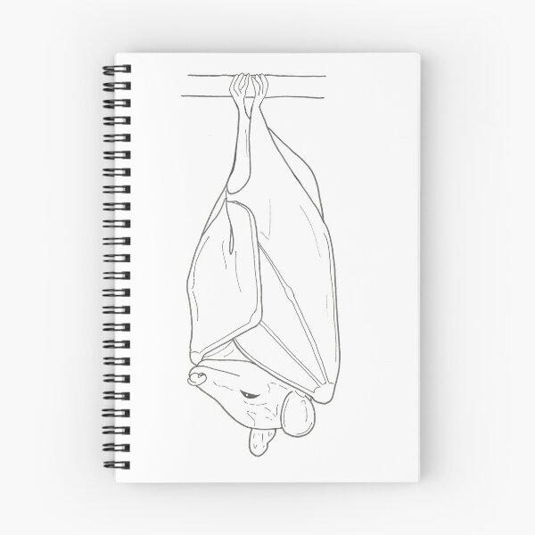 Item preview, Fruit Bat Linework designed and sold by inkandhue.