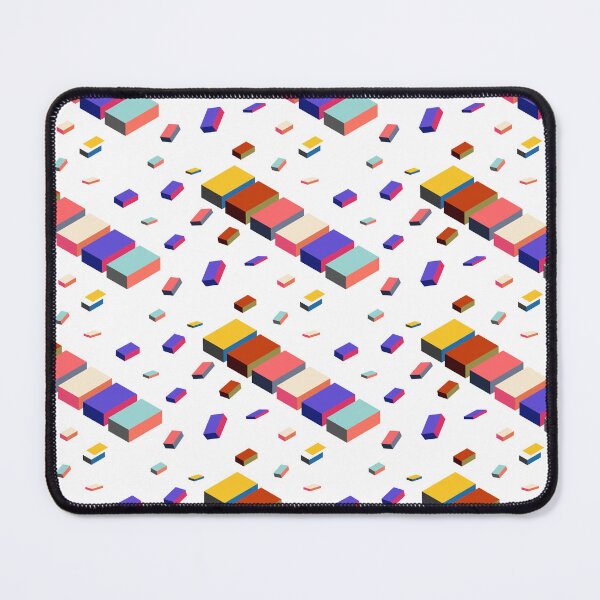 Item preview, 3D geometric pattern, realistic colorful pattern designed and sold by Pattrenonly.