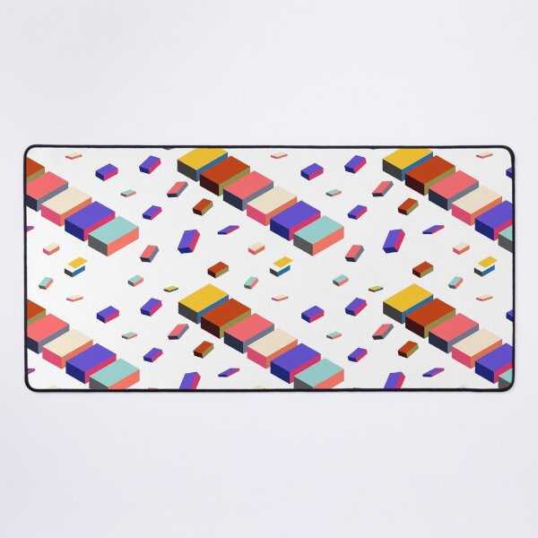 Item preview, 3D geometric pattern, realistic colorful pattern designed and sold by Pattrenonly.