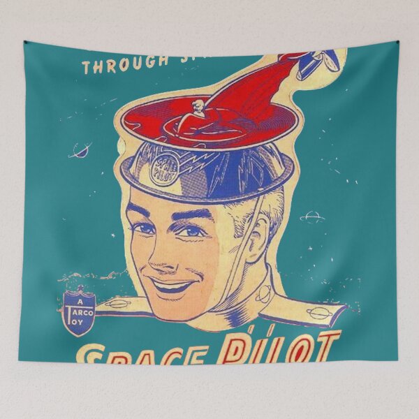 Item preview, 50's Space Pilot Helmet designed and sold by DukeGroovy.