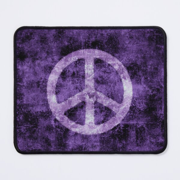Item preview, Distressed Purple Peace Sign designed and sold by yarddawg.