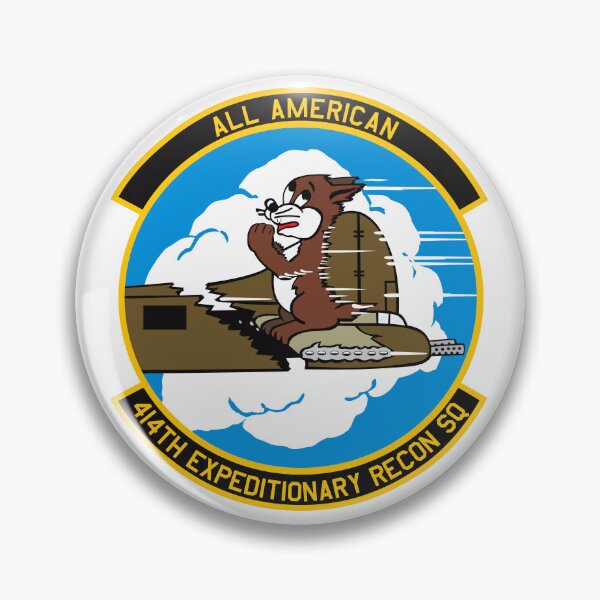 Item preview, USAF - 414th Expeditionary Reconnaissance Squadron - All American - Clean Style designed and sold by pzd501.