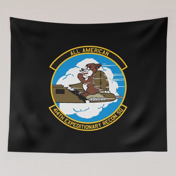 Item preview, USAF - 414th Expeditionary Reconnaissance Squadron - All American - Clean Style designed and sold by pzd501.