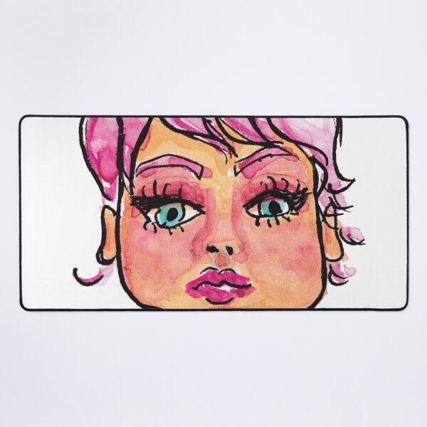 Item preview, Pink Haired Girl Sketchbook Tour Collection Brenda Knoll designed and sold by Brenda  Knoll.
