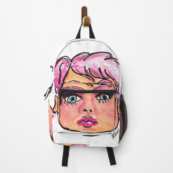 Item preview, Pink Haired Girl Sketchbook Tour Collection Brenda Knoll designed and sold by Brenda  Knoll.