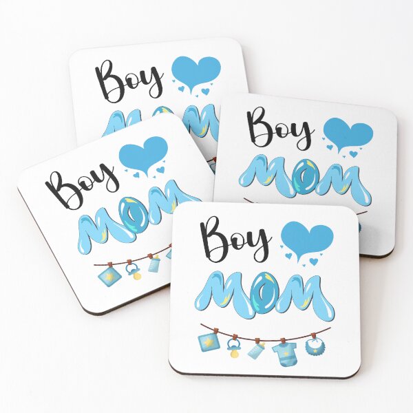 Item preview, BOY MOM T-Shirt/ Boy Mom Sweatshirt/ Mothers Day Gifts/Boy Mom Apron/ Boy Baby Shower T-Shirt Gift designed and sold by KingdomKubs.
